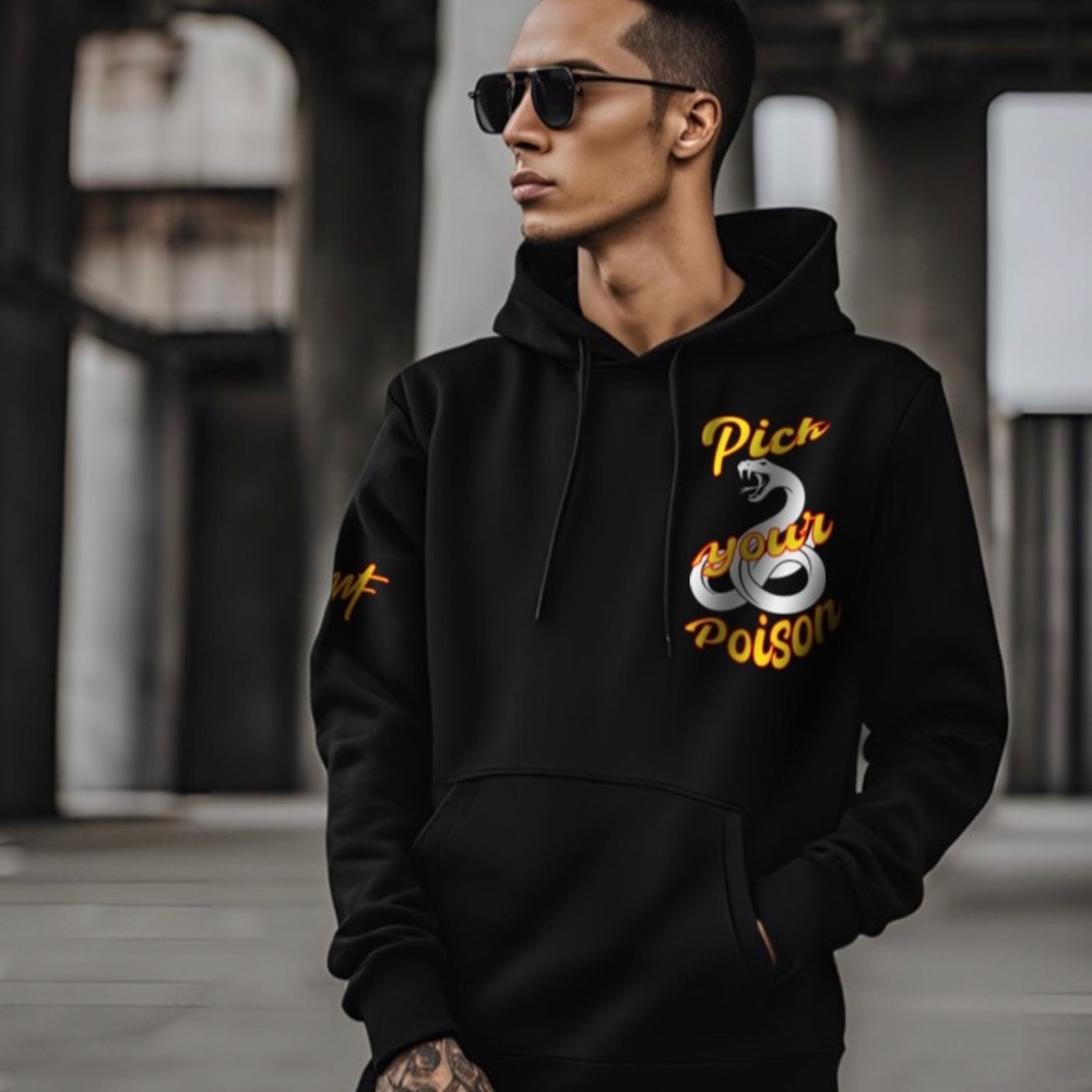 Mast3r fashion pick your poison hoodies